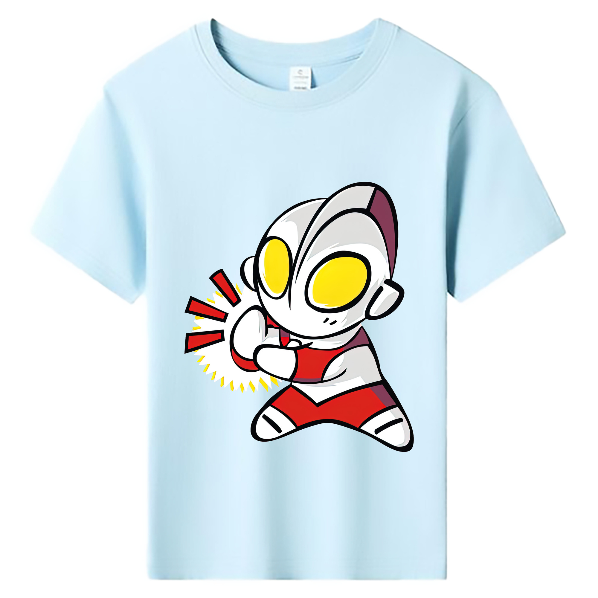 （画像用） ウルトラマン Ultraman 綿100％キッズTシャツ（フロントプリント）